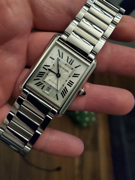 cartier tank must bracelet.